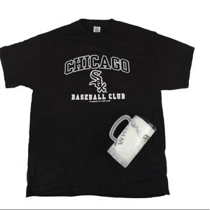 Adult White Sox Authentic Shirt w/ Bonus Drink Cup